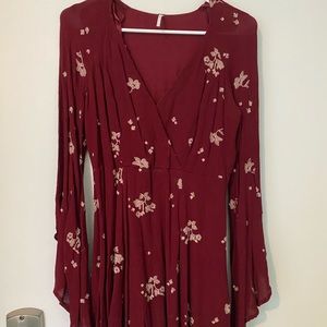 Free people embroidered dress